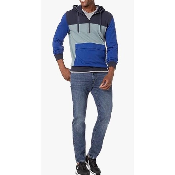 Quarter Zipper Hoodie- Size Medium Tall - Picture 5 of 7